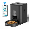 Petavista Alimentador Automático para Gatos Pet Smart WiFi Dispensador de Ração com Controle Remoto Alimentador Automático para Gatos Cachorros Acessórios para Alimentos Secos